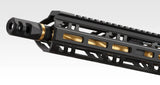 Tokyo Marui MTR-16 G Edition Gas Blowback MWS Rifle - Black/Gold