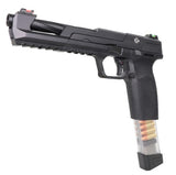 G&G Airsoft Piranha SL Gas Blowback Pistol - Black