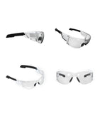 Mechanix Type N Clear Frame Clear Lens Eyewear