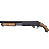 M870 SPRING SHOTGUN (SAWN OFF) (BLACK|REAL WOOD)