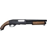 M870 SPRING SHOTGUN (SAWN OFF) (BLACK|REAL WOOD)