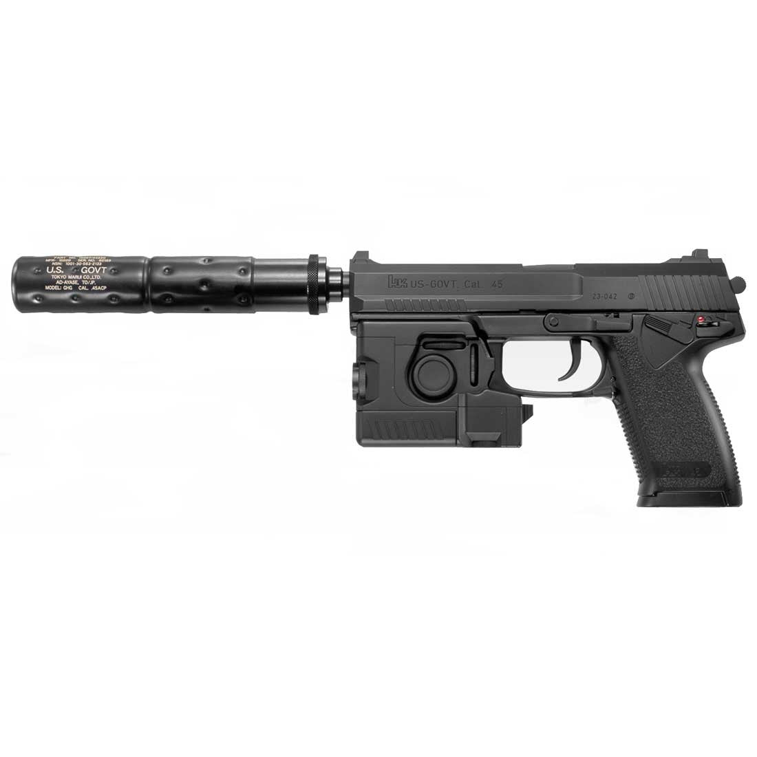 Tokyo Marui MK23 Socom Gas Airsoft Pistol - Black – Just Airsoft