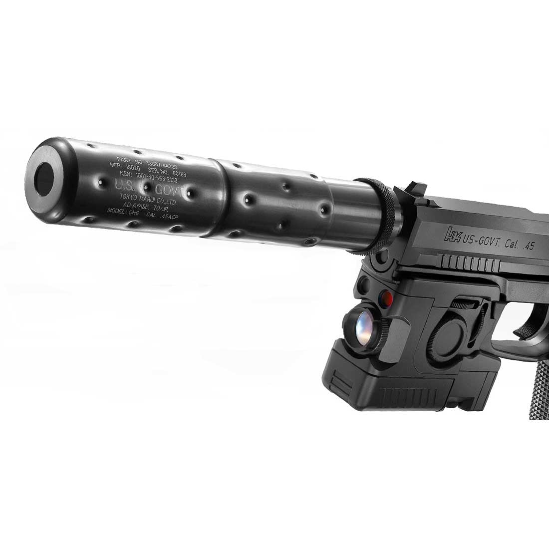 Tokyo Marui MK23 Socom Gas Airsoft Pistol - Black – Just Airsoft