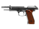 WE M92L Full Metal Gas Blowback Pistol (Silver)
