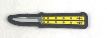 Speedsoft Patch - Butterfly Knife Yellow