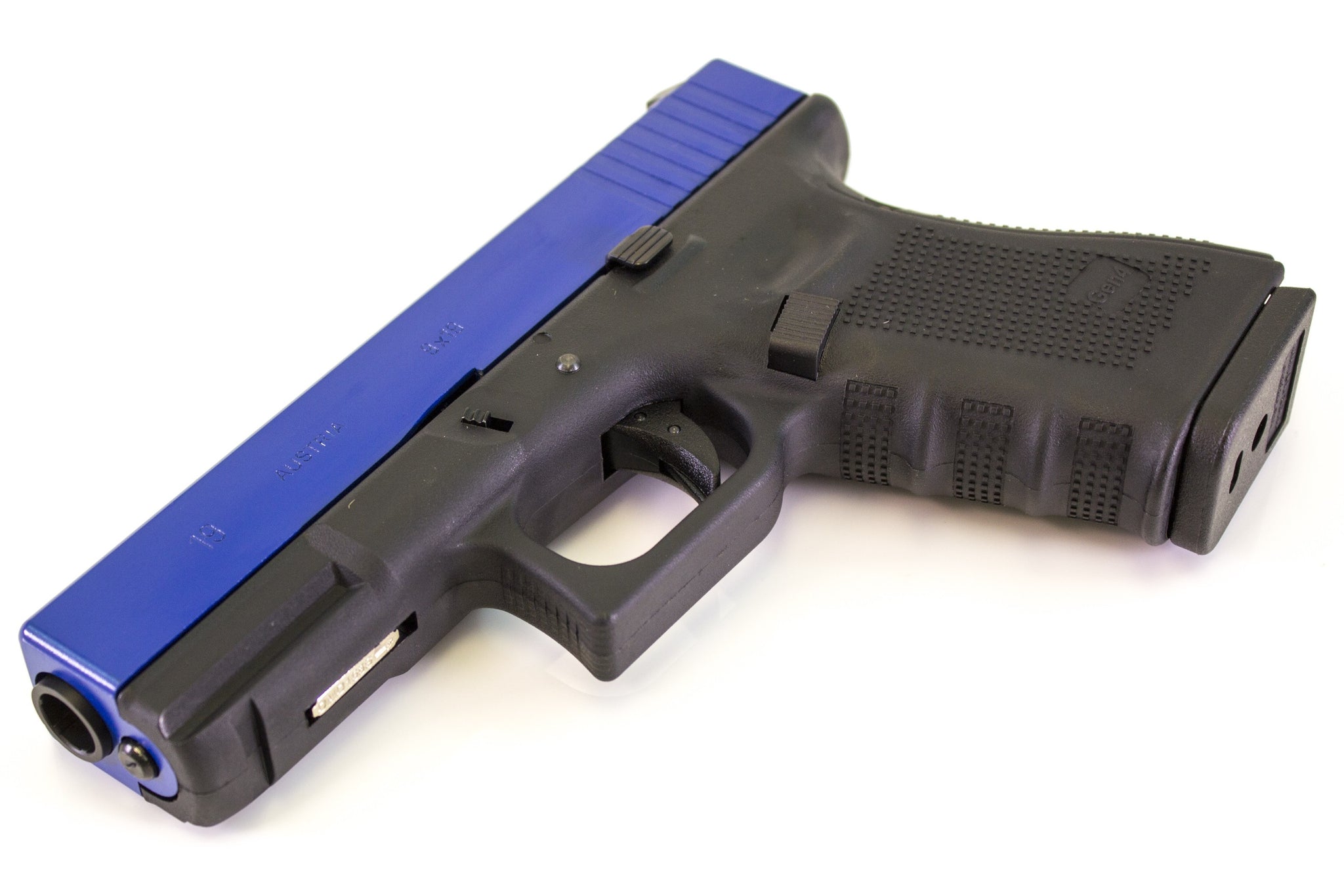 EU9 V4 GBB Pistol (Dual Tone) (Blue|Black) BLACK FRIDAY DEAL