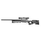 Well MB01 L96 Spring Sniper Rifle (Upgraded Steel Parts - Nylon Body - with Scope and Bipod)