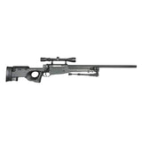 Well MB01 L96 Spring Sniper Rifle (Upgraded Steel Parts - Nylon Body - with Scope and Bipod)