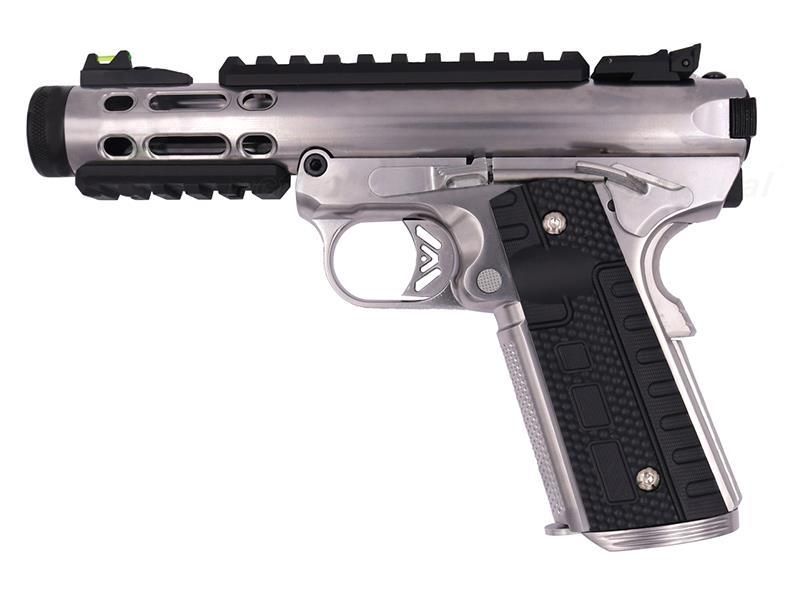 We Galaxy 1911 Gas Blowback Pistol - Silver