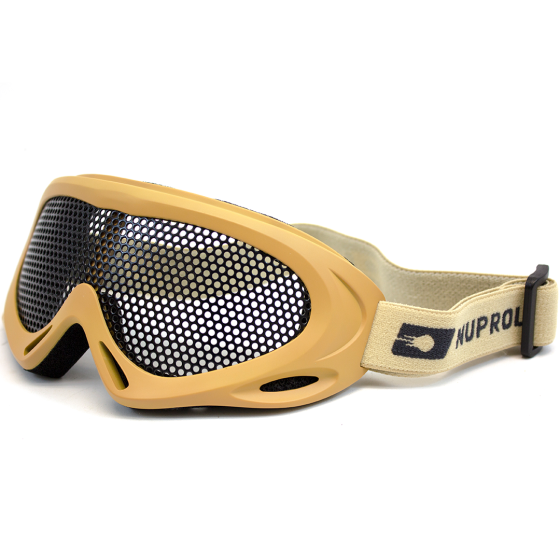MESH EYE PROTECTION (LARGE) (TAN) – Just Airsoft