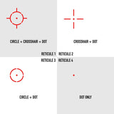 NPOINT RDS REFLEX SIGHT (RECHARGABLE)