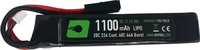 Nuprol Power 1100 MAH 11.1v 20c Stick Type
