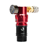 Mechlabs FlO MAX HPA Regulator with ON/OFF - Red
