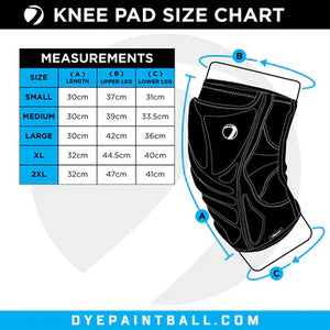 DYE PERFORMANCE KNEE PADS