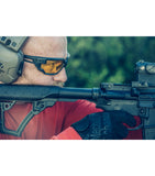 Mechanix Type X Black Frame Amber Lens Eyewear