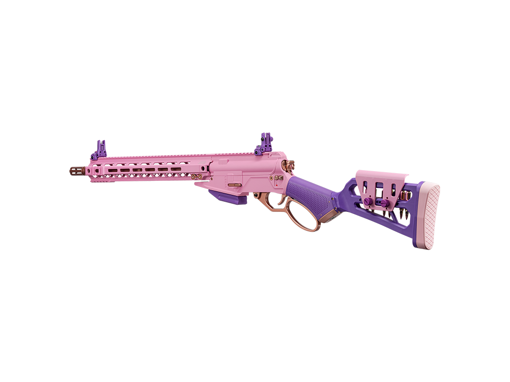 G&G LevAR 15" Gas Powered Lever Action Rifle - Pink