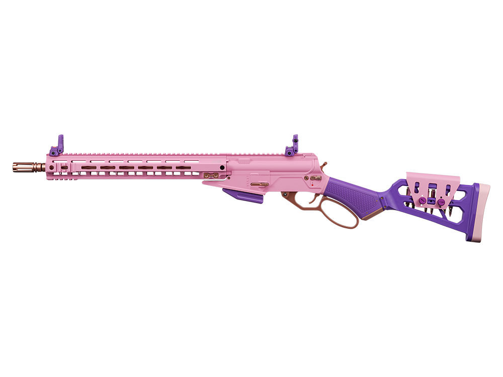 G&G LevAR 15" Gas Powered Lever Action Rifle - Pink