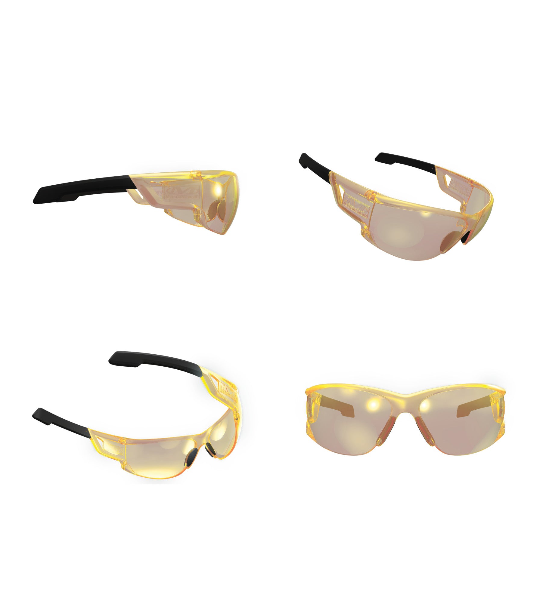 Mechanix Type N Amber Frame Amber Lens Eyewear