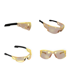 Mechanix Type N Amber Frame Amber Lens Eyewear