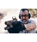 Mechanix Type X Black Frame Amber Lens Eyewear