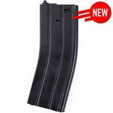 M4 Magazine Folded Metal v2 AEG (Mid-Cap (140R) - Black)