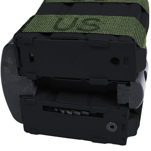 M4 ELECTRIC DUAL MAGAZINE AEG 800R (ULTRA-CAP|AUTO-BUTTON) (BLACK)