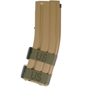 M4 ELECTRIC DUAL MAGAZINE AEG 800R (ULTRA-CAP|AUTO-BUTTON) (TAN)