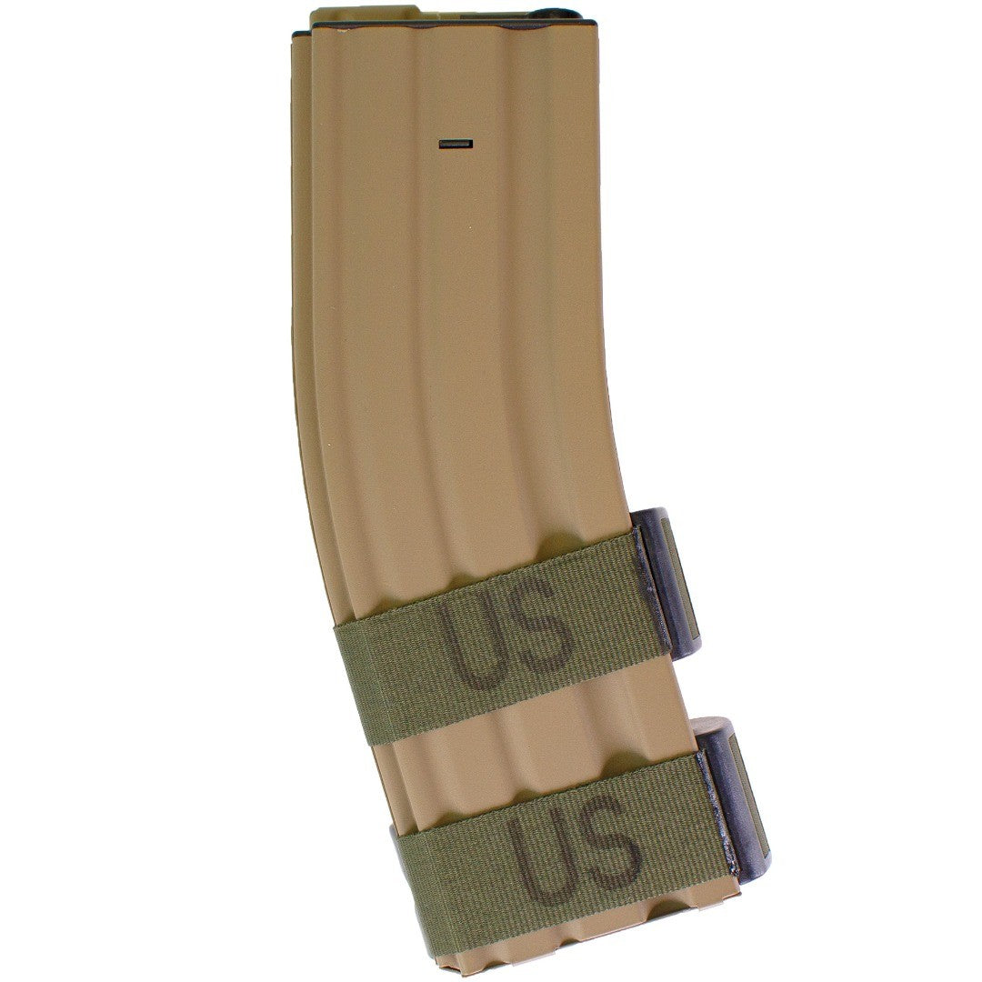 M4 ELECTRIC DUAL MAGAZINE AEG 800R (ULTRA-CAP|AUTO-BUTTON) (TAN)