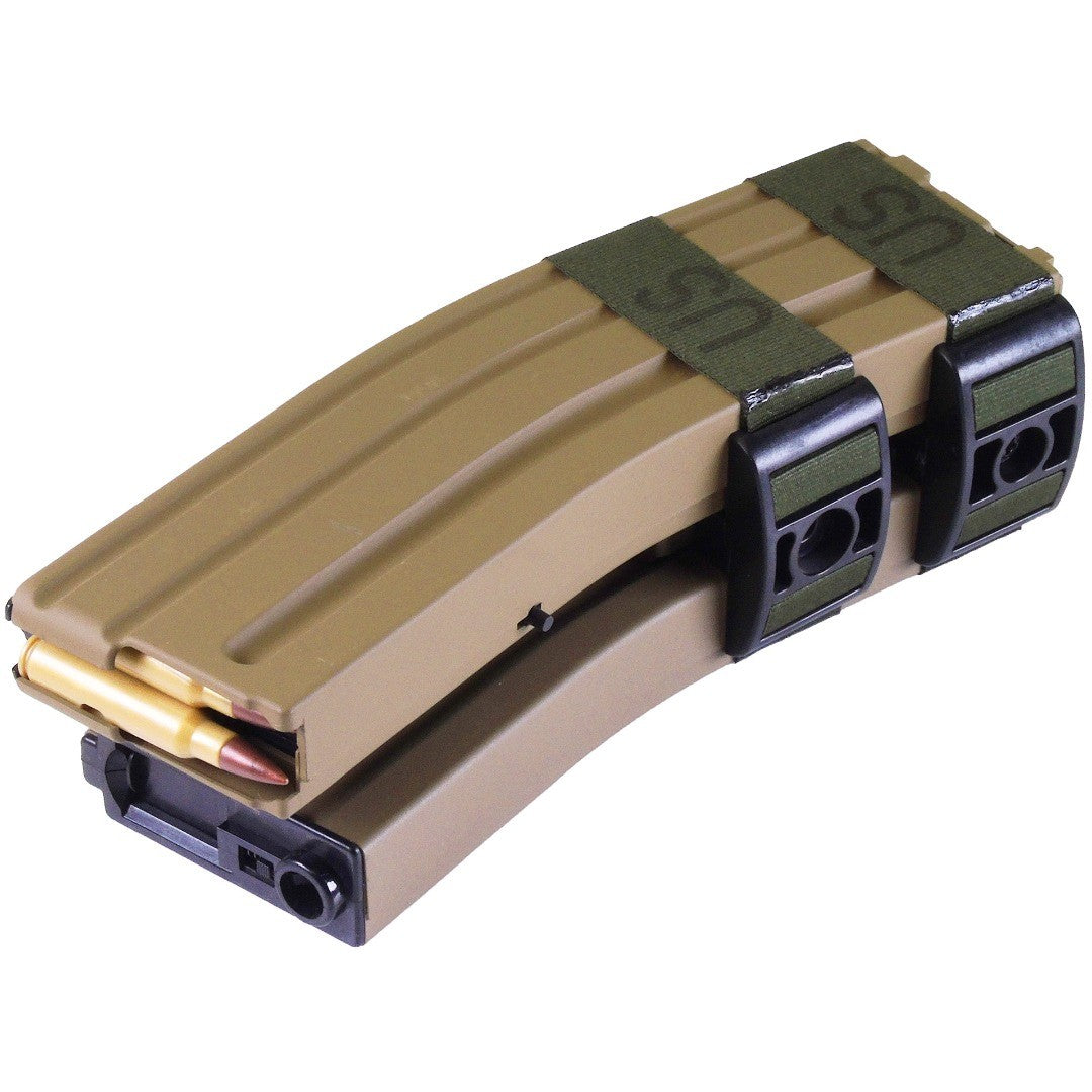 M4 ELECTRIC DUAL MAGAZINE EXT AEG 1200R (ULTRA-CAP|AUTO-BUTTON) (TAN ...