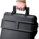 Premium Rifle Case Velcro Patch (X-Large) Wave Foam - Black