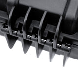 Premium Rifle Case Velcro Patch (X-Large) Wave Foam - Black