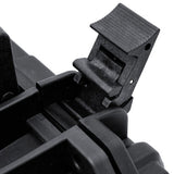 Premium Rifle Case Velcro Patch (X-Large) Wave Foam - Black