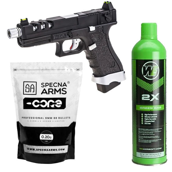 EU8-V GBB Pistol Package (Black)
