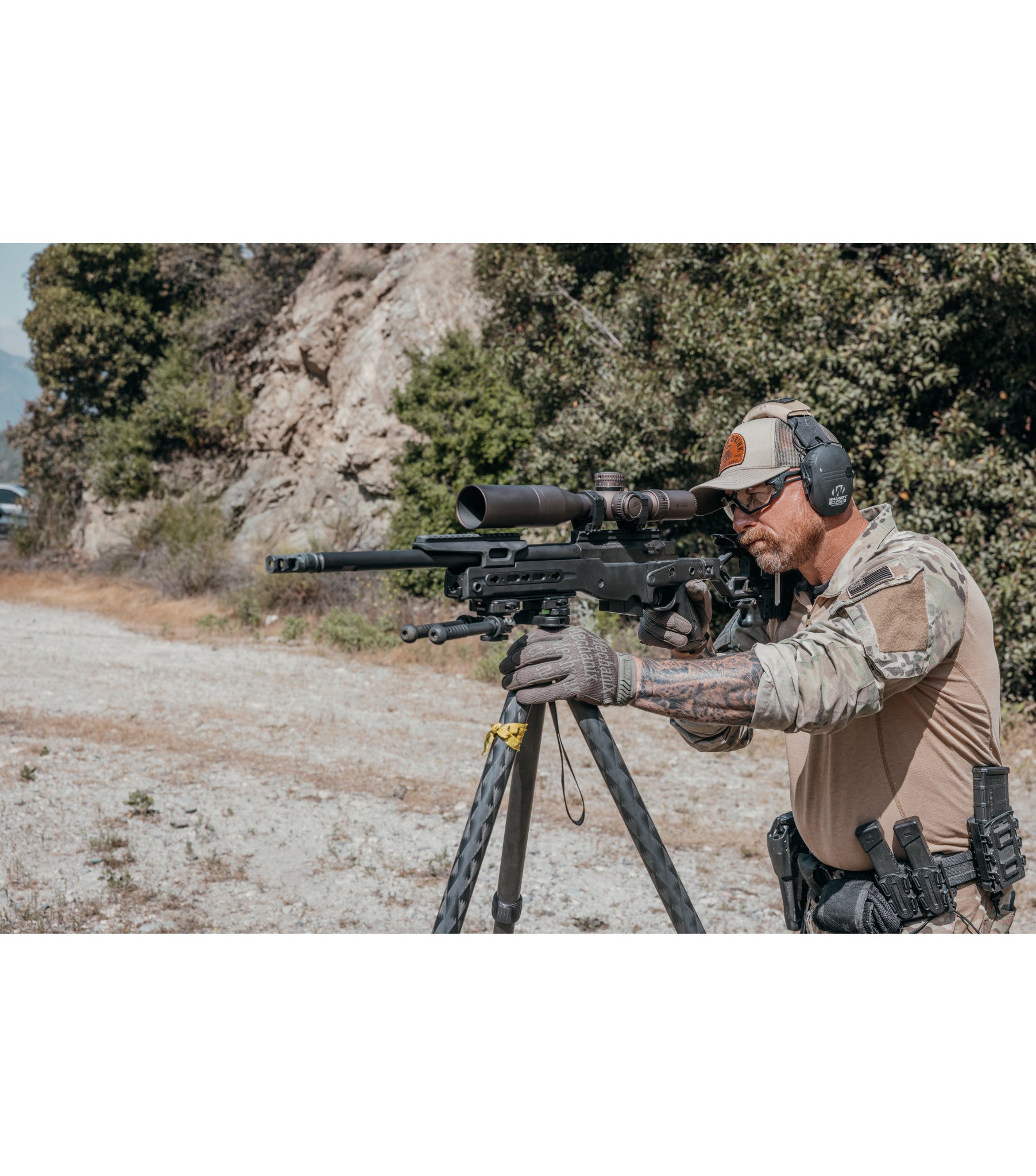 Mechanix Type X Black Frame Clear Lens Eyewear