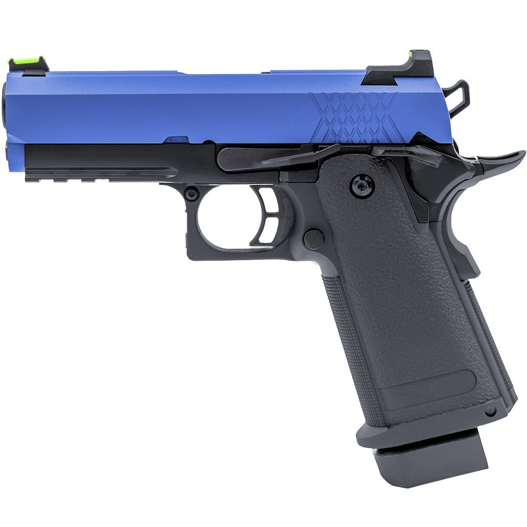 Hi-Capa 3.8 Pro GBB Pistol (Dual Tone) (Blue|Black) BLACK FRIDAY DEAL