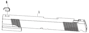 REPLACMENT PISTOL SLIDE (1911/MEU SERIES) (BLACK)