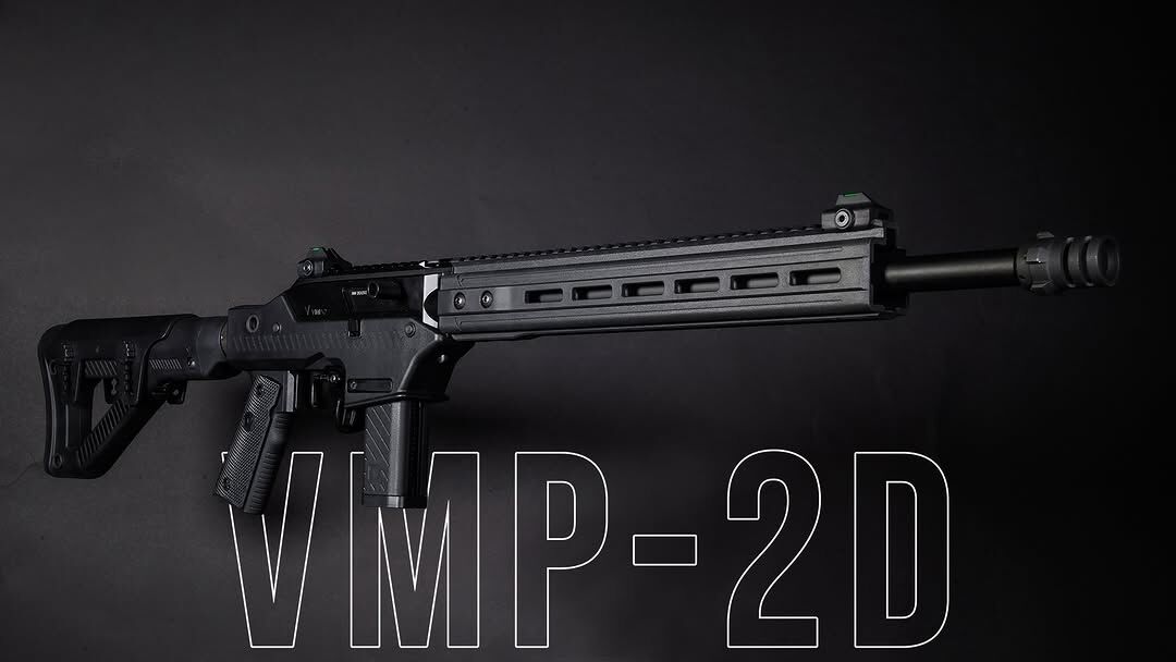 VMP-2D GBB RIFLE (0.85J/300FPS-SEMI-ONLY) (BLACK-GREY) – Just Airsoft