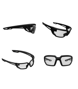 Mechanix Type X Black Frame Clear Lens Eyewear