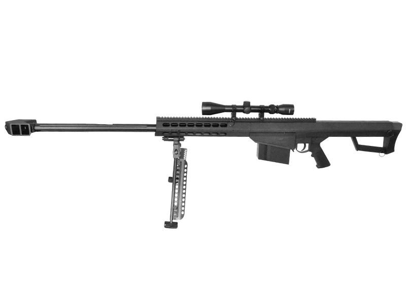 Galaxy - M82A1 Bolt Action Sniper Rifle with Scope and Bipod