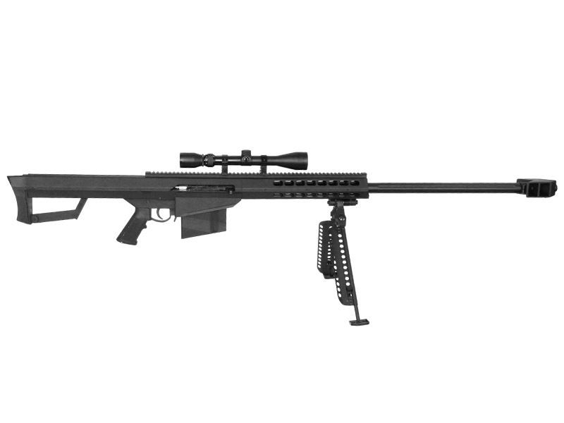 Galaxy - M82A1 Bolt Action Sniper Rifle with Scope and Bipod