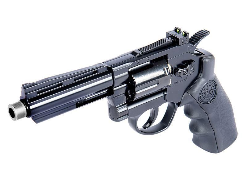 SRC 4.0" Titan Co2 Revolver (Full Metal - COR-802BX - Black)