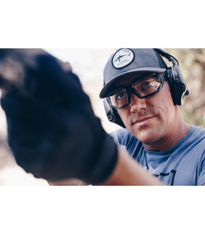 Mechanix Type X Black Frame Clear Lens Eyewear