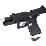 EU7-T GBB Pistol (Black) (Silver Match) BLACK FRIDAY DEAL