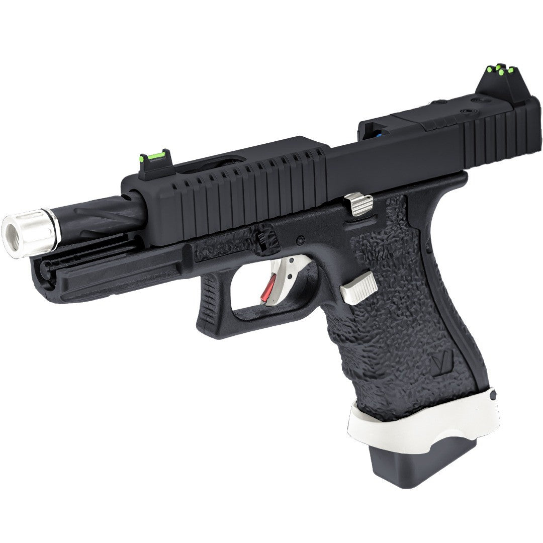 EU7-T GBB Pistol (Black) (Silver Match) BLACK FRIDAY DEAL