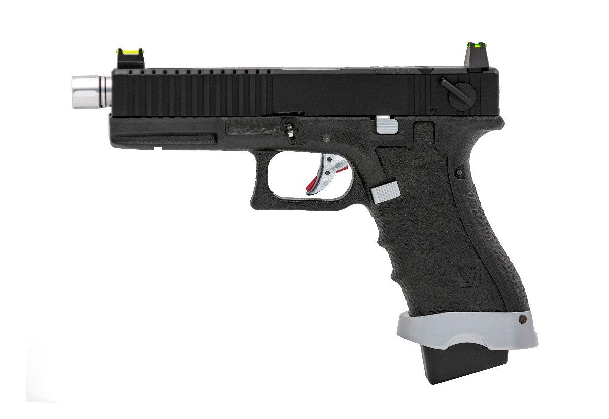 EU8-T GBB Pistol (Black) (Silver Match) BLACK FRIDAY DEAL