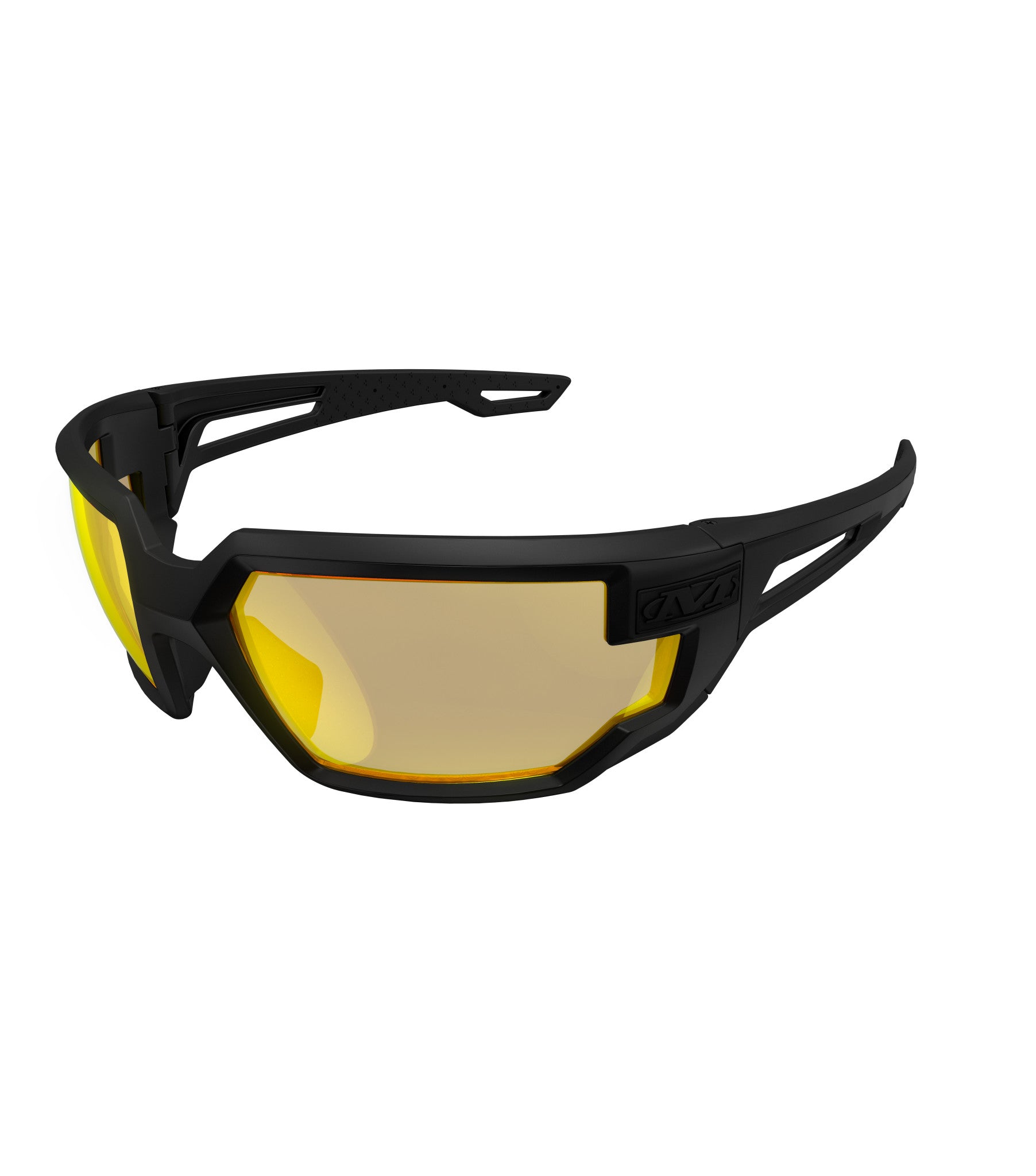 Mechanix Type X Black Frame Amber Lens Eyewear