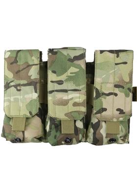 Triple Mag Pouch Velcro Style