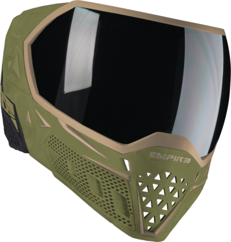 Empire EVS Paintball Mask Dual Pane Thermal Lens – Green Mirror Anti-Fog, New With Tags