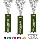 Friction Smoke Grenade - Single Colour - 50 Pack