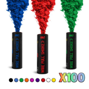 WP40 Smoke Grenades - Mixed Colour - Pack Of 100